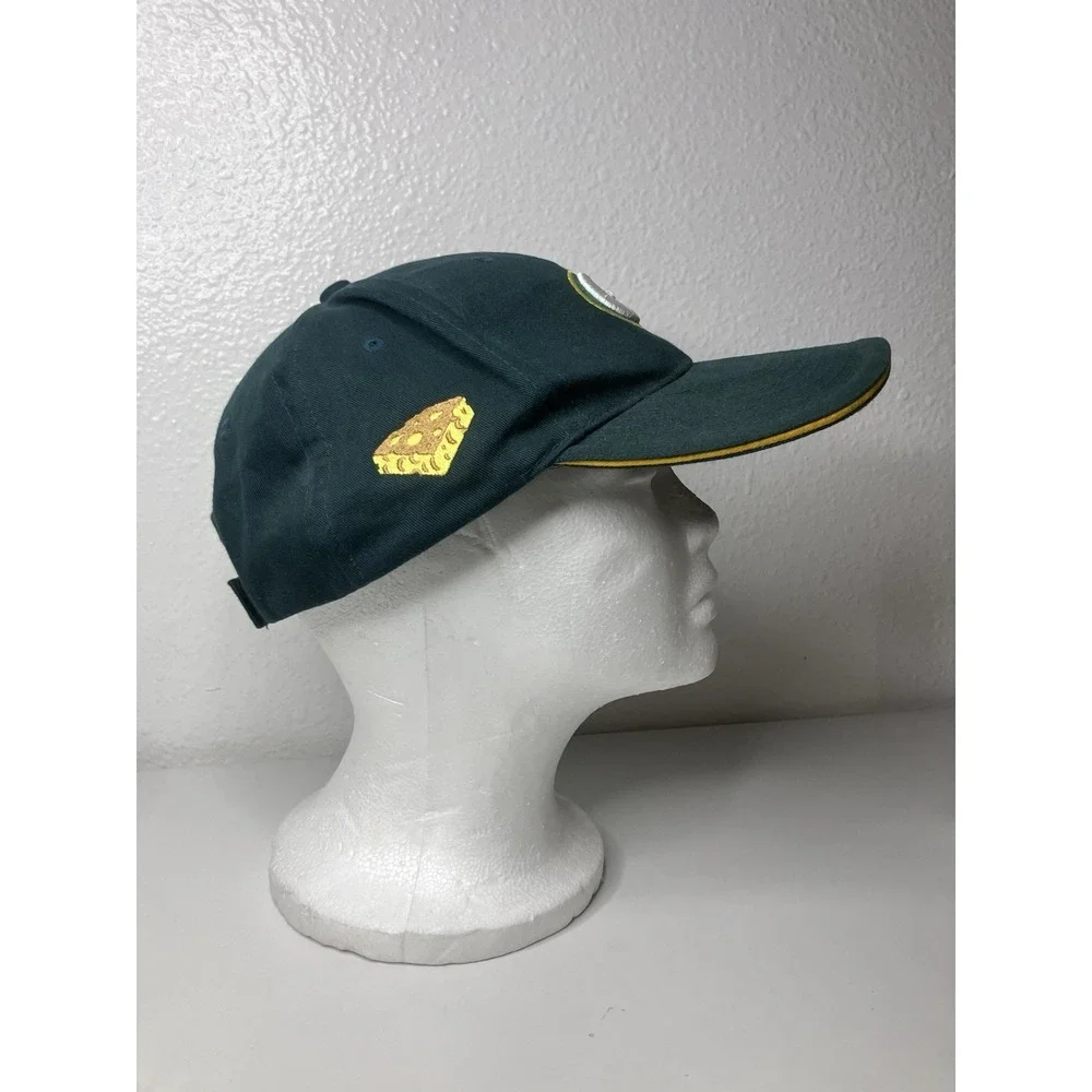 Green Bay Packers Hat Hook & Loop Closure Cap‎ Embroidered Cheese CITGO Promo